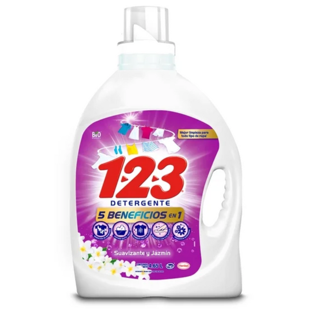 123 color Liquid Detergent