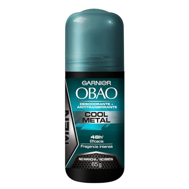 Obao Deodorant Roll On Men Cool Metal