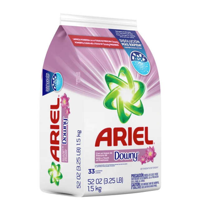 Ariel Powder with Downy Detergent 1.5 Kilos