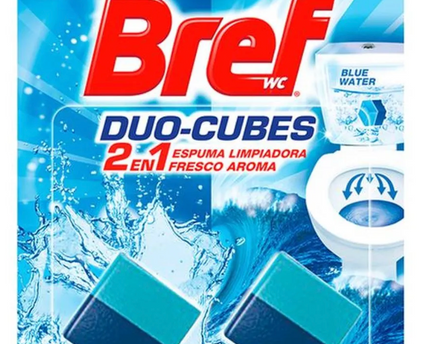 Bref Pastillas limpiadoras para WC Duo