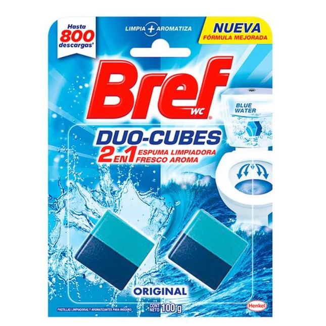 Bref Pastillas limpiadoras para WC Duo