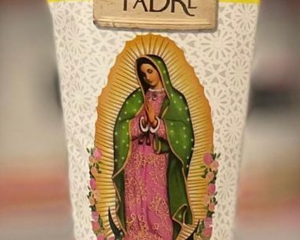 Candle Veladora Santo Padre Repuesto Virgen de Guadalupe