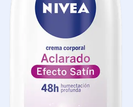 Nivea Liquid Lotion Tono Natural Efecto Satin 400 Ml.