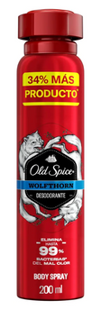 Old Spice Desodorante Spray Wolfthorn 200 Ml.