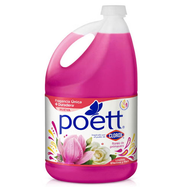 Poett Multi Cleaner pink flores en primavera