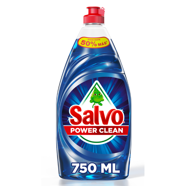 Salvo Green Dish Soap Azul 750 Ml