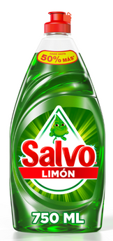 Salvo Green Dish Soap Verde 750 Ml