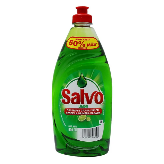 Salvo Green Dish Soap 500 Ml