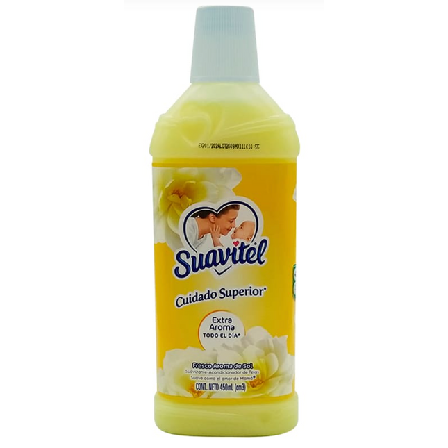 Suavitel Fabric Softener Primavera Amarillo 450 Ml.